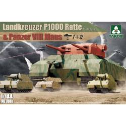 Landkreuzer P1000 Ratte & Panzer VIII Maus