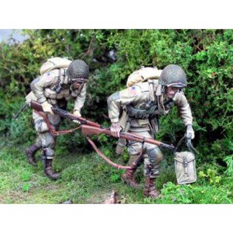 PARACHUTISTES US - NORMANDIE 1944