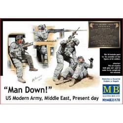 Man Down! US Modern Army, Middle East, Present day