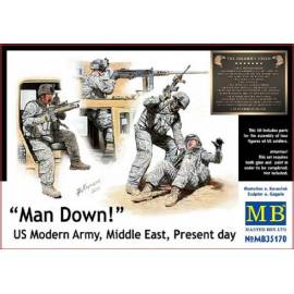 Man Down! US Modern Army, Middle East, Present day