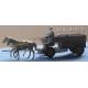  HF.7 Stahlfeldwagen (German Horse drawn Wagon  + 2 figures) 
