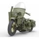 U.S.  MILITARY POLICEMAN  w/MOTORCYCLE