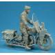 U.S.  MILITARY POLICEMAN  w/MOTORCYCLE