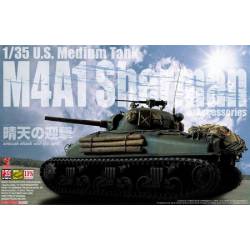 U.S.Medium Tank M4A1 Sherman with accessories