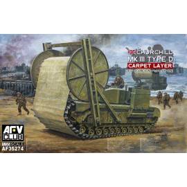 Churchill Mk.III Type D Carpet Layer