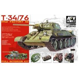 T-34/76 1942 Factory 112 Full Interior Kit