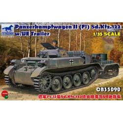 Panzerkampfwagen II (Fl) Sd.Kfz. 122 w/UE Trailer