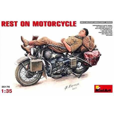 REST ON  MOTORCYCLE