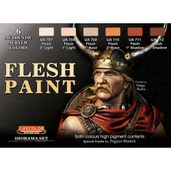 FLESH PAINT SET 6x 22ml acrylic colours