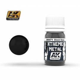 XTREME METAL BLACK BASE 30ml