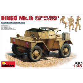DINGO Mk.1b BRITISH SCOUT CAR w/CREW