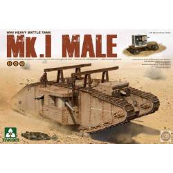 WWI Heavy Battle Tank Mk.I Male