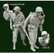 OFFICIER ET OPERATEUR RADIO US ARMY - ALLEMAGNE 1945