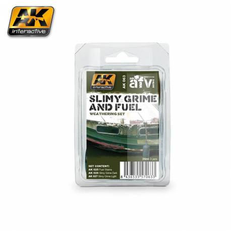 Slimy grime and Fuel Effects Set