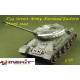 WWII Soviet T-34/85 Kurland Eastern Front 1944