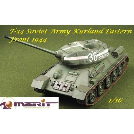 WWII Soviet T-34/85 Kurland Eastern Front 1944