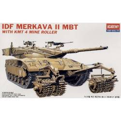 IDF MERKAVA II MBT WITH KMT 4 MINE ROLLER