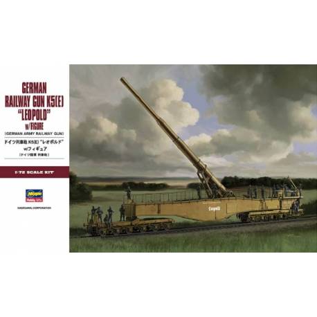 German Railway Gun K5(E) Leopold w/Figure