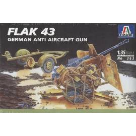 German Flak 43 Anti-Aircraft Gun  