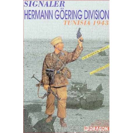 Signaler Hermann Goering Division Tunisia 1943