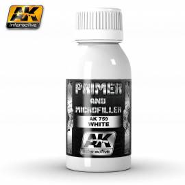 white primer and microfiller