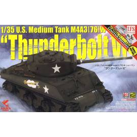 U.S. Medium Tank M4A3 (76) W Sherman `Thunderbolt VI` 