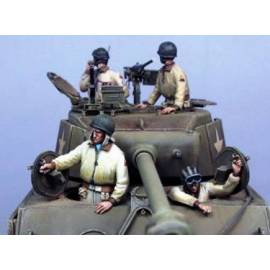 US Tank crew Germany 1945 
