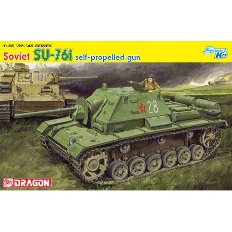 Soviet Su-76i self-propelled-gun