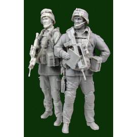 Officier et tireur Famas Armée Française