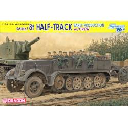 Sd.Kfz.7 8t Half-Track Early Production w/Crew 