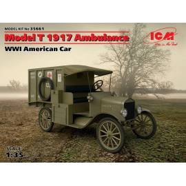 Model T 1917 Ambulance WWI American Car