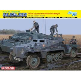 Sd.Kfz.252 leichte Gepanzerte Munitionskraftwagen mit Sd.Ah.32/1 Trailer