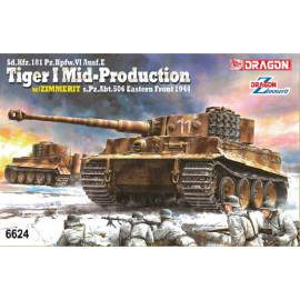 Sd.Kfz.181 Pz.Kpfw.VI Ausf.E Tiger I Mid Production w/Zimmerit s.Pz.Abt.506 Eastern Front 1944