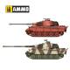 KING TIGER 2 in 1 Panzerkampfwagen Tiger Ausf. B. Henschel Turret