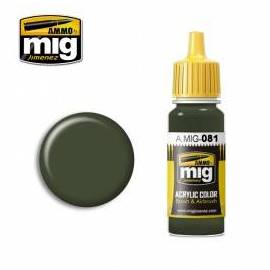 US OLIVE DRAB VIETNAM ERA ( FSA 24087 )