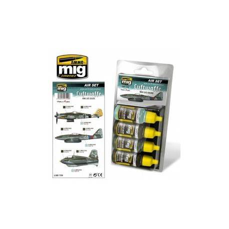 LUFTWAFFE WWII LATE COLORS SET