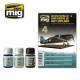 WW II PACIFIC US NAVY AIRPLANES SET