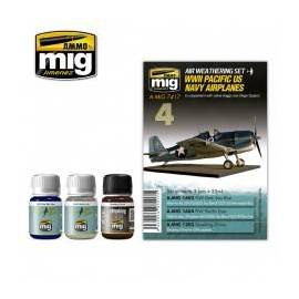 WW II PACIFIC US NAVY AIRPLANES SET