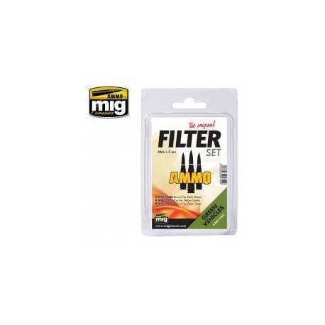 FILTER SET FOR GREEN VEHICLES