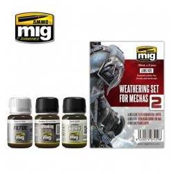 WEATHERING SET FOR MECHAS 
