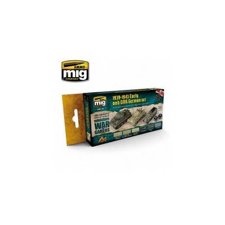 WARGAME EARLY AND DAK GERMAN SET 	