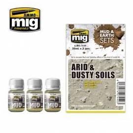 ARID AND DUSTY SOIL ( MUD & EARTH SET )
