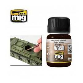 DARK BROWN WASH FOR GREEN VEHICLES
