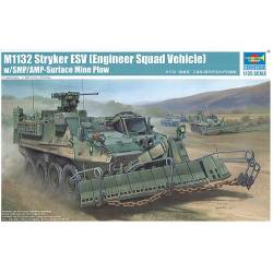 M1132 Stryker Engineer Squad w/SMP-Surface Mine Plow/AMP 