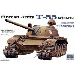 Finnish Army T-55 W/KMT-5 