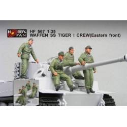 Waffen SS Tiger I Tank Crew Eastern Front