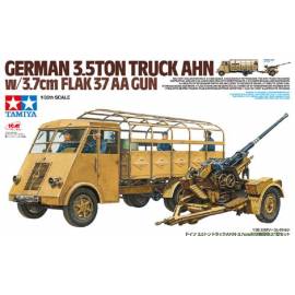 German 3.5ton Truck AHN w/3.7cm Flak 37 AA Gun