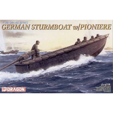 German Sturmboat with Pioniere