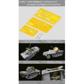 SET AMELIORATION pour HALF TRACK ALLEMAND 3.7cm FlaK43 auf sWS