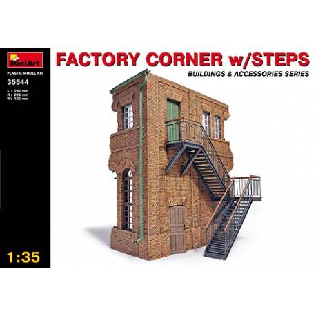 FACTORY CORNER  w/ STEPS 
